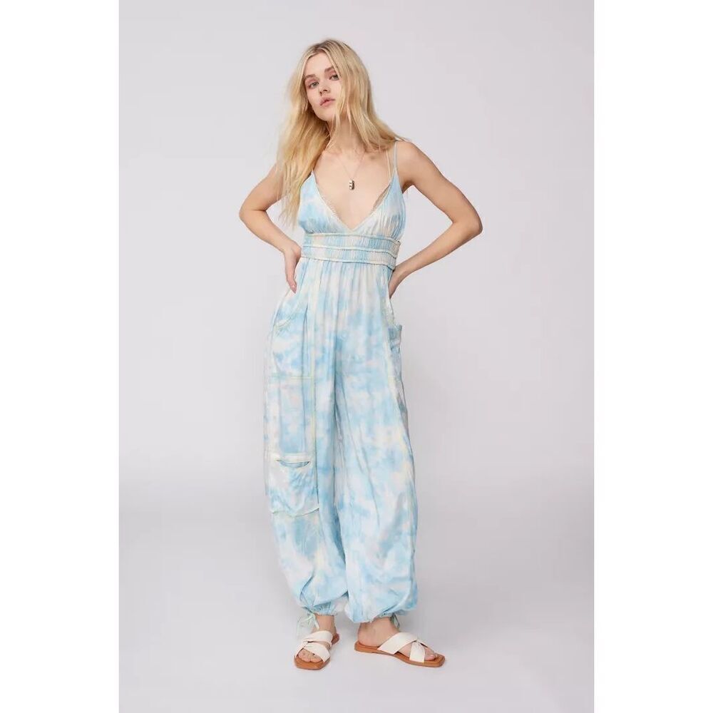 New Urban Outfitters Out From Under Holden Baggy Cargo Romper Size M